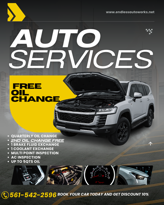ANNUAL OIL CHANGE PACKAGE